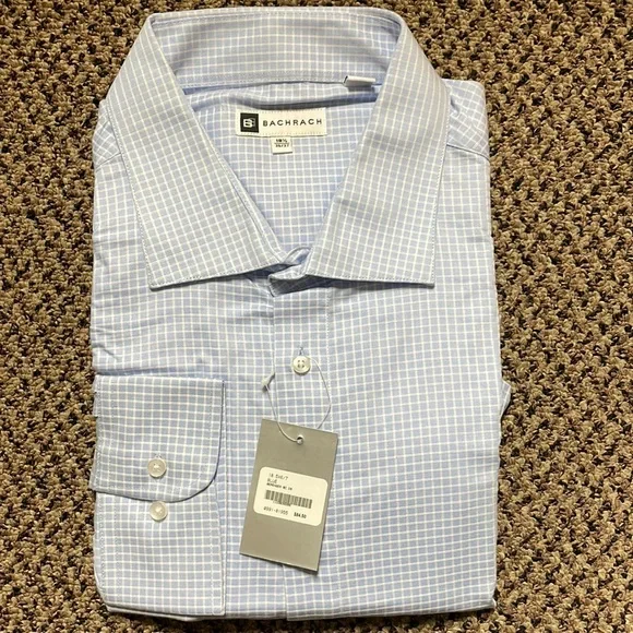 bachrach dress shirts MODERN FIT LAVENDER BASIC DRESS SHIRT Bachrach